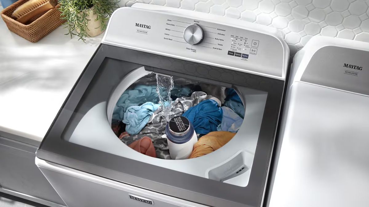 Cách kiểm tra nhanh tại nhà khi nước vào máy giặt yếu