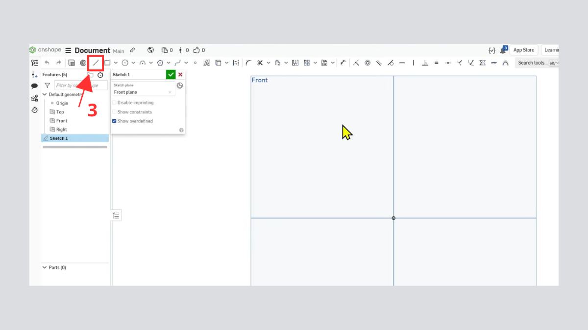 Hướng dẫn sử dụng Onshape online cho người mới bắt đầu