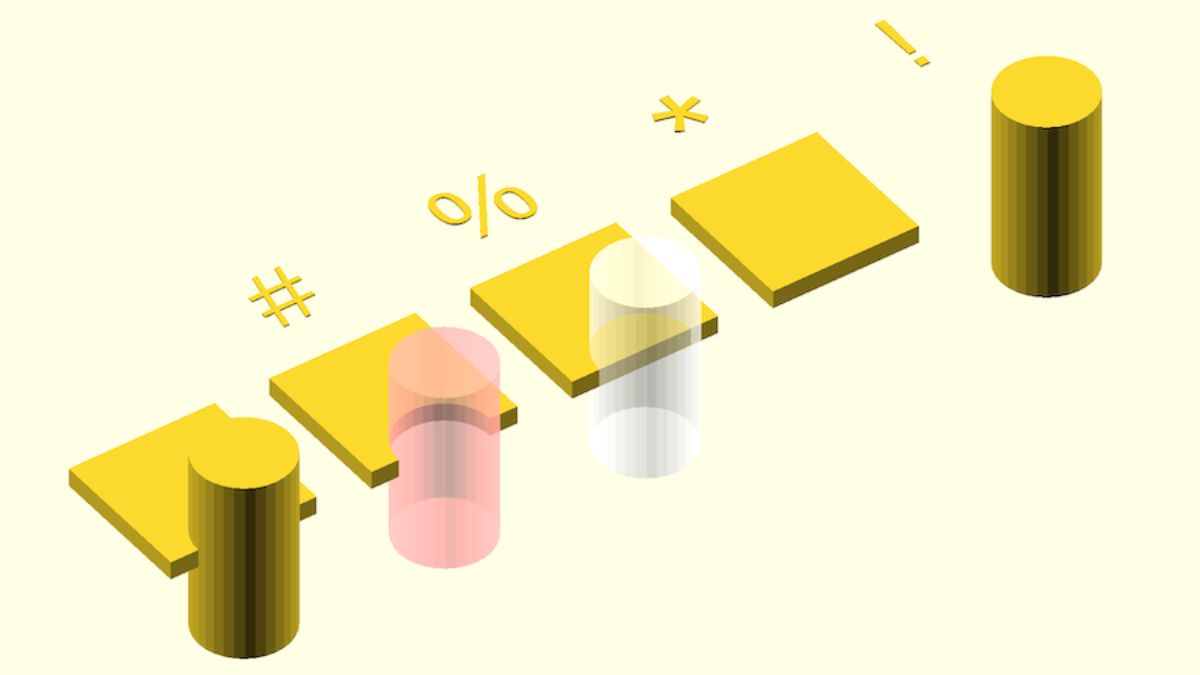 OpenSCAD là phần mềm thiết kế hỗ trợ bằng máy tính dựa trên mã nguồn mở