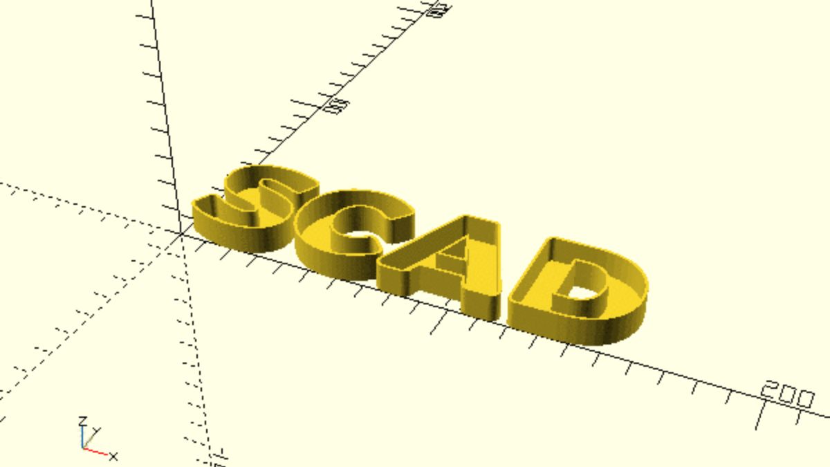 Ứng dụng OpenSCAD trong thực tế