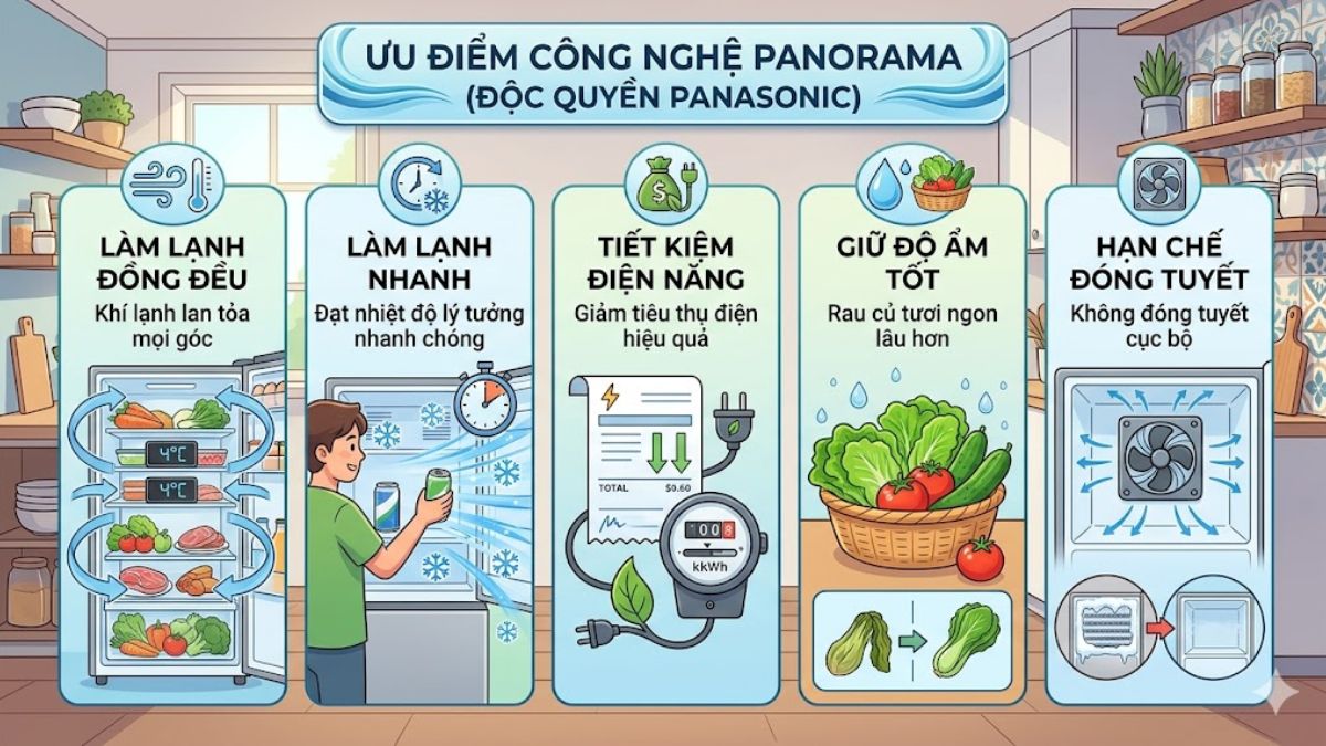 Ưu điểm của công nghệ Panorama 