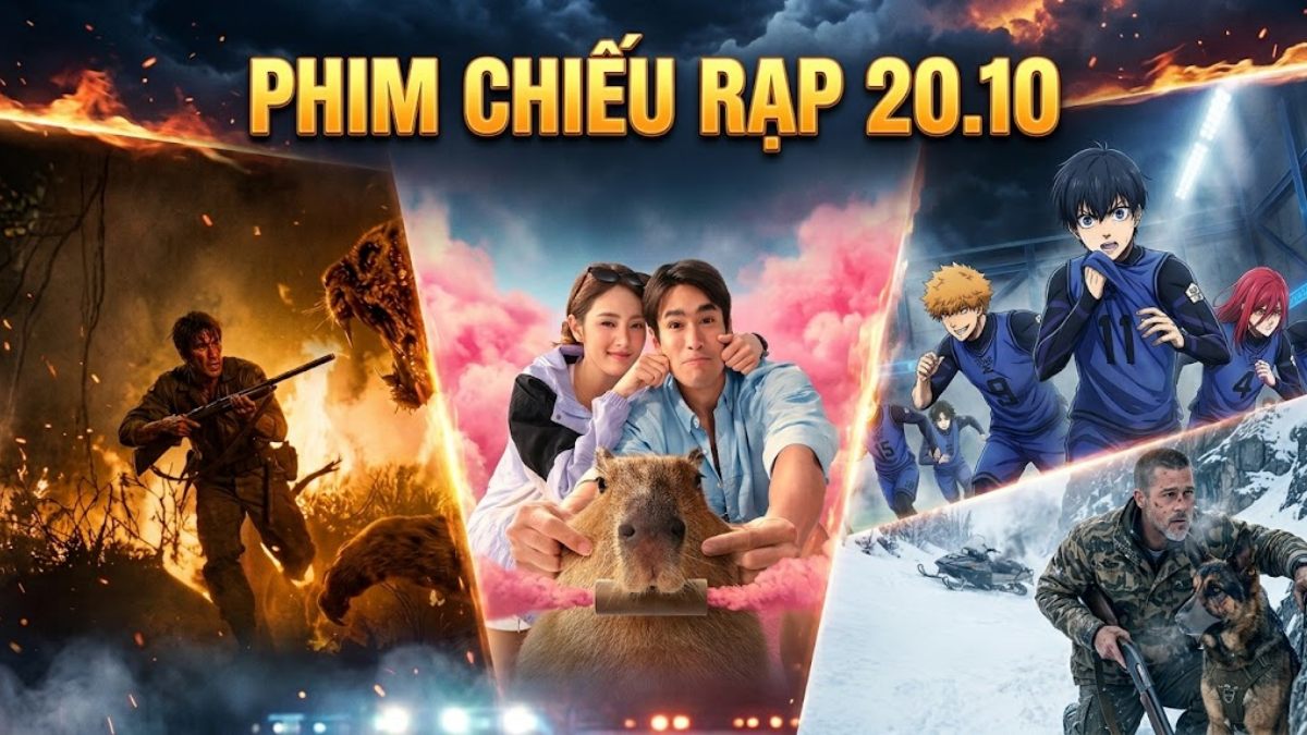 Phim chiếu rạp ngày 20/10 2026: Top phim hot không thể bỏ lỡ