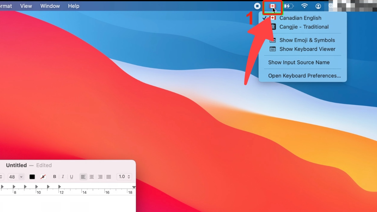 Cách chuyển đổi ngôn ngữ bàn phím trên MacBook