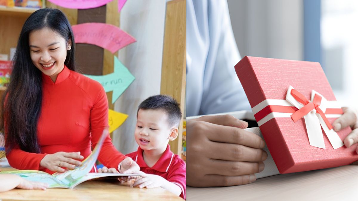Quà 20/10 cho cô giáo theo từng cấp học