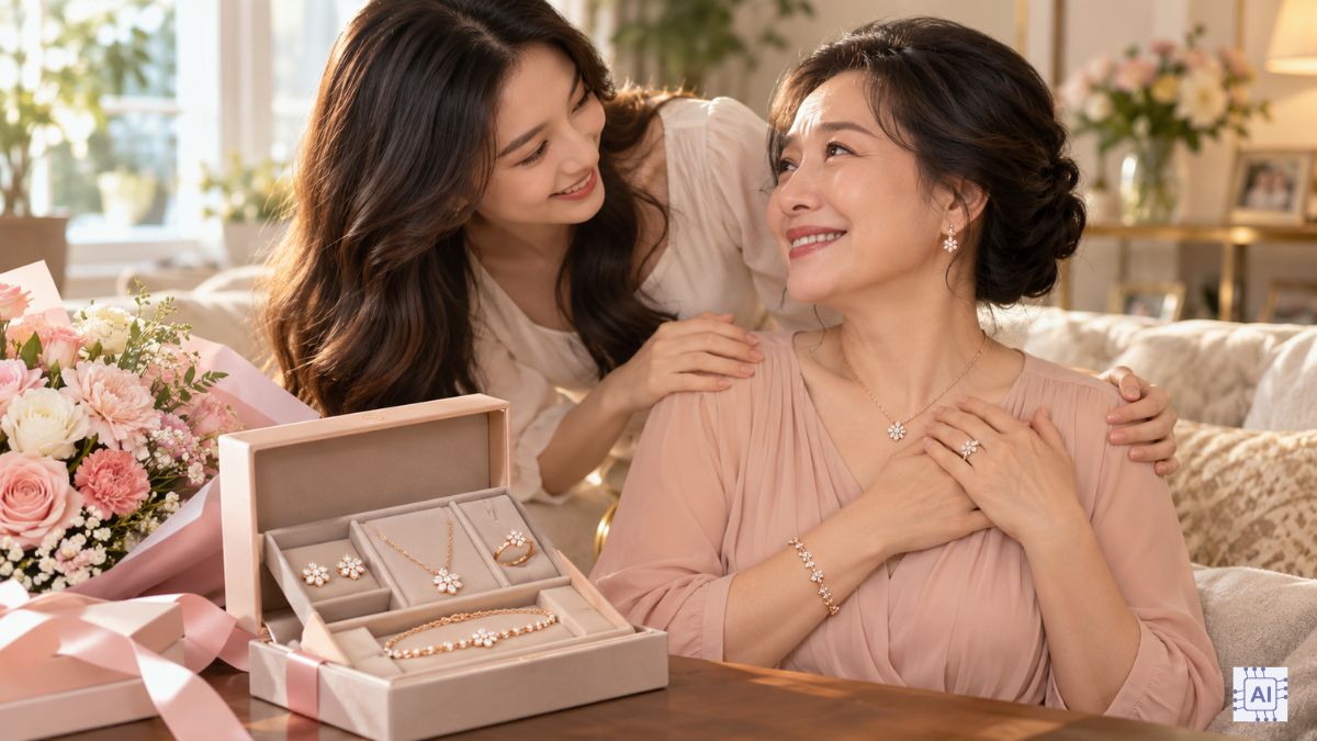 Trang sức làm quà 20/10 tặng mẹ