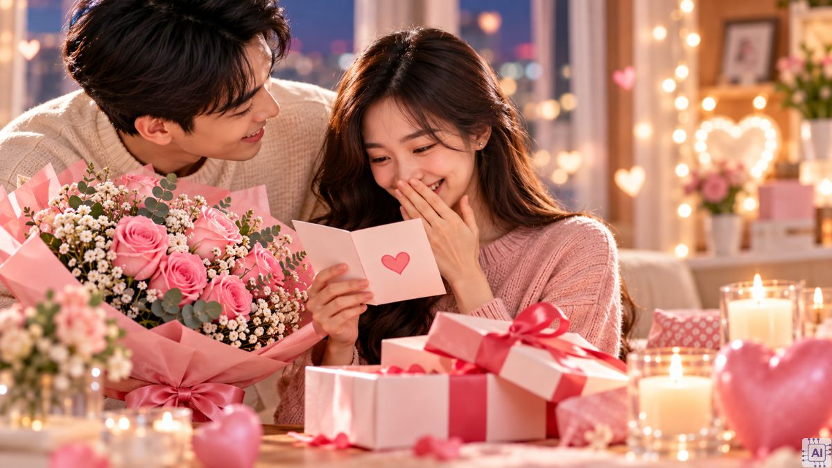 Cách tạo bất ngờ khi tặng quà 20/10 cho người yêu