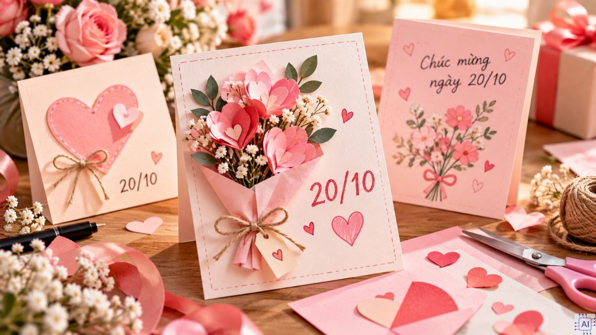 Cách tạo bất ngờ khi tặng quà 20/10 cho người yêu