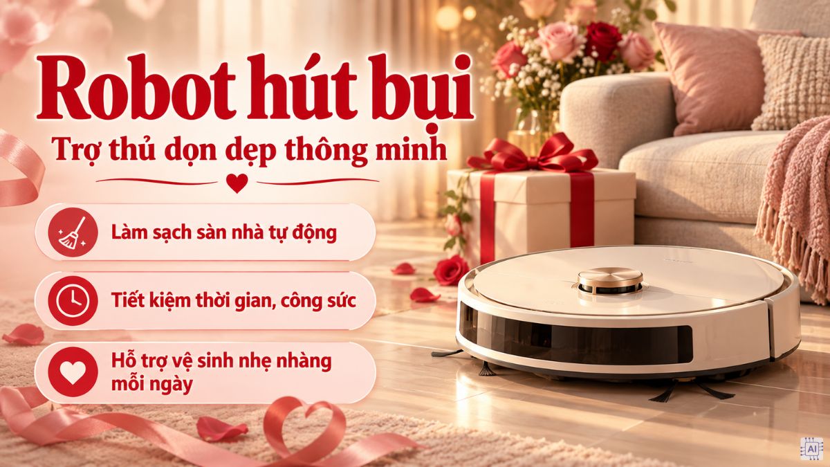 Quà 20/10 công nghệ và gia dụng cho vợ
