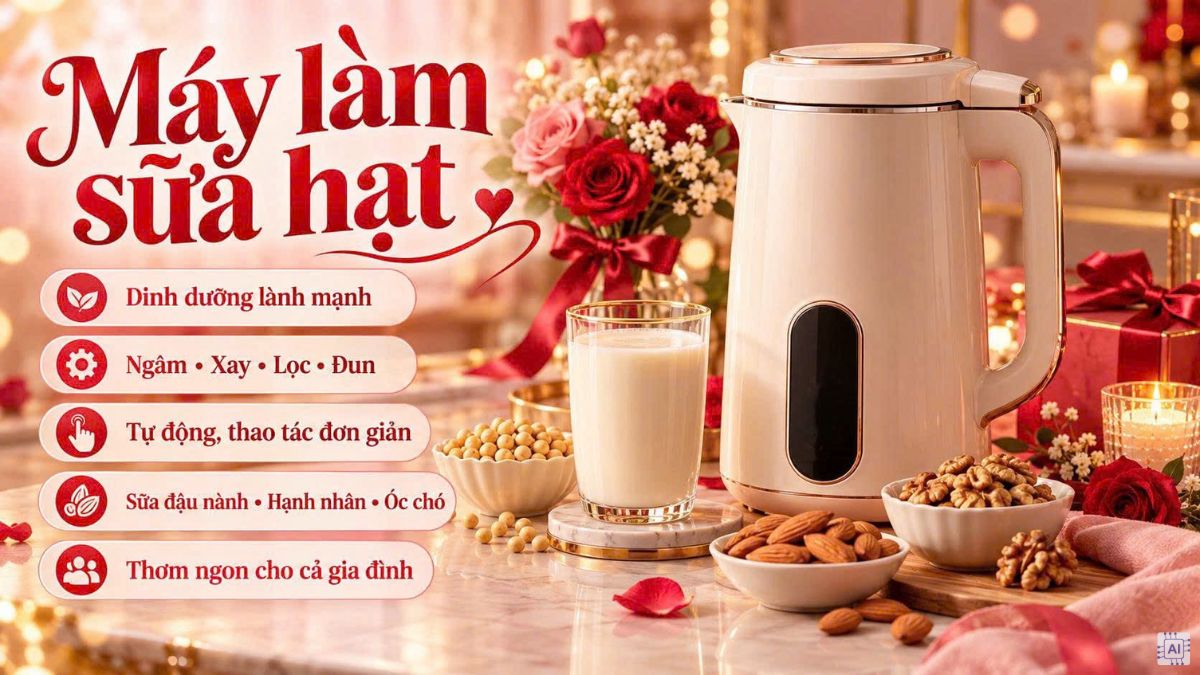 Quà 20/10 công nghệ và gia dụng cho vợ