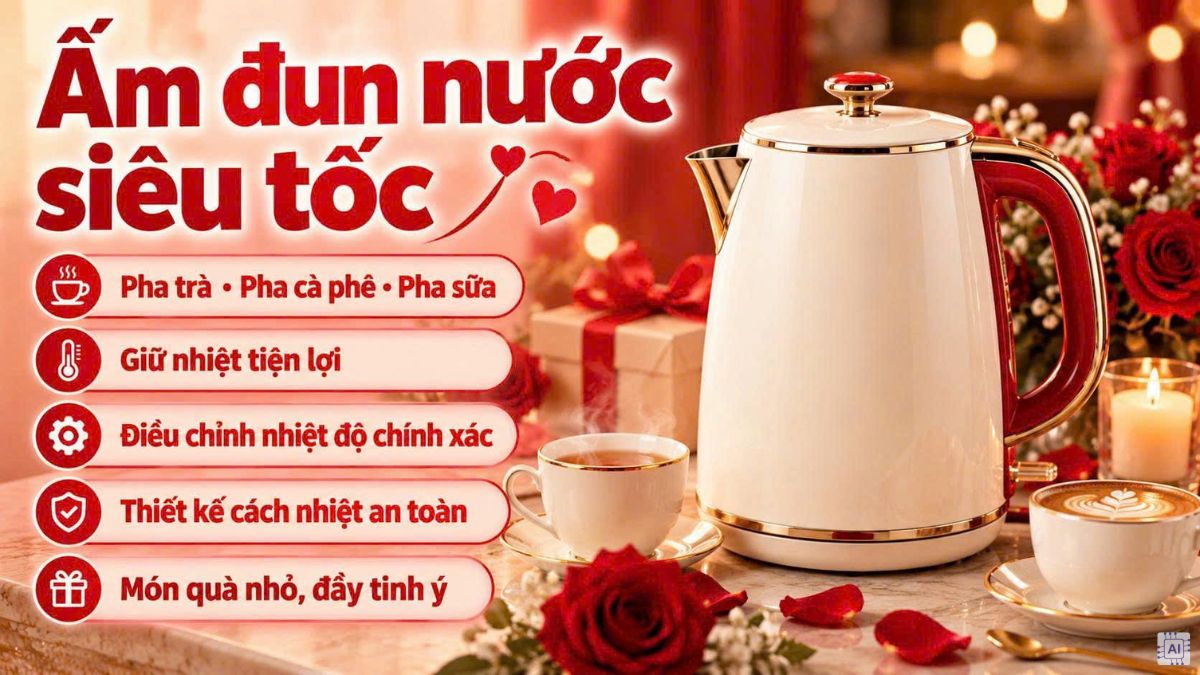 Quà 20/10 công nghệ và gia dụng cho vợ