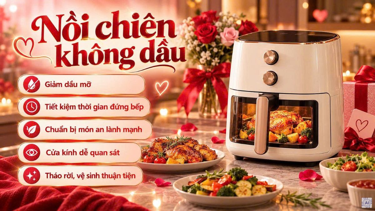 Quà 20/10 công nghệ và gia dụng cho vợ
