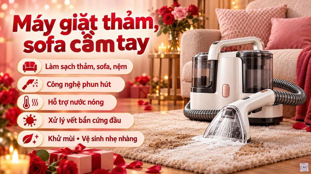 Quà 20/10 công nghệ và gia dụng cho vợ