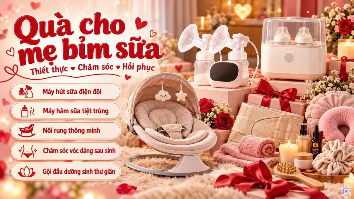 Quà 20/10 công nghệ và gia dụng cho vợ