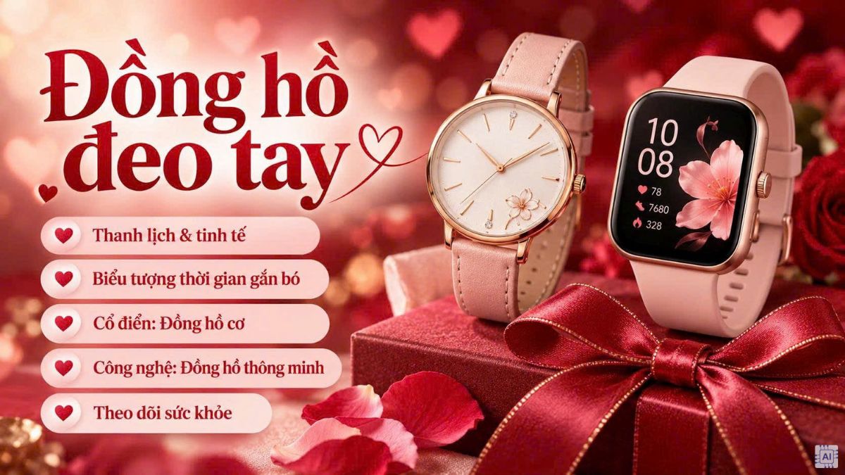 Quà 20/10 cho vợ lãng mạn, tinh tế
