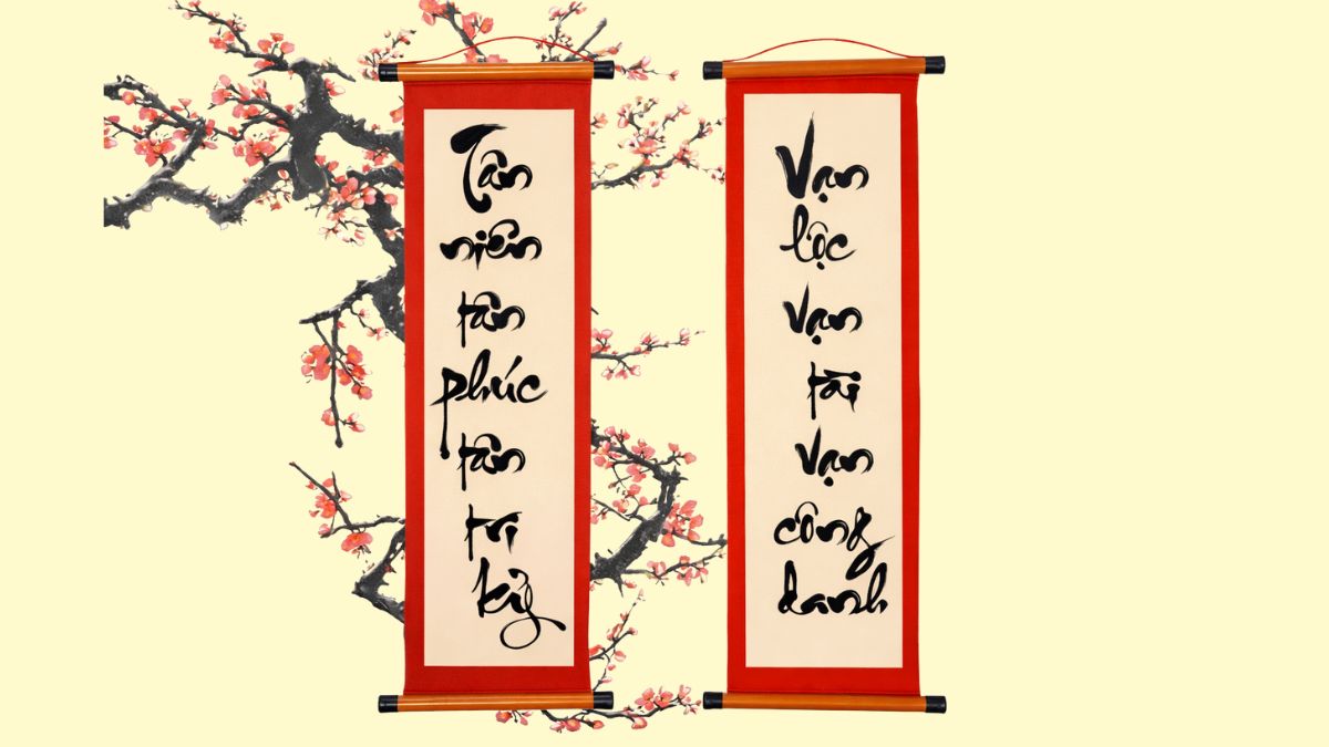 Quà mừng thọ biếu ông bà: Câu đối