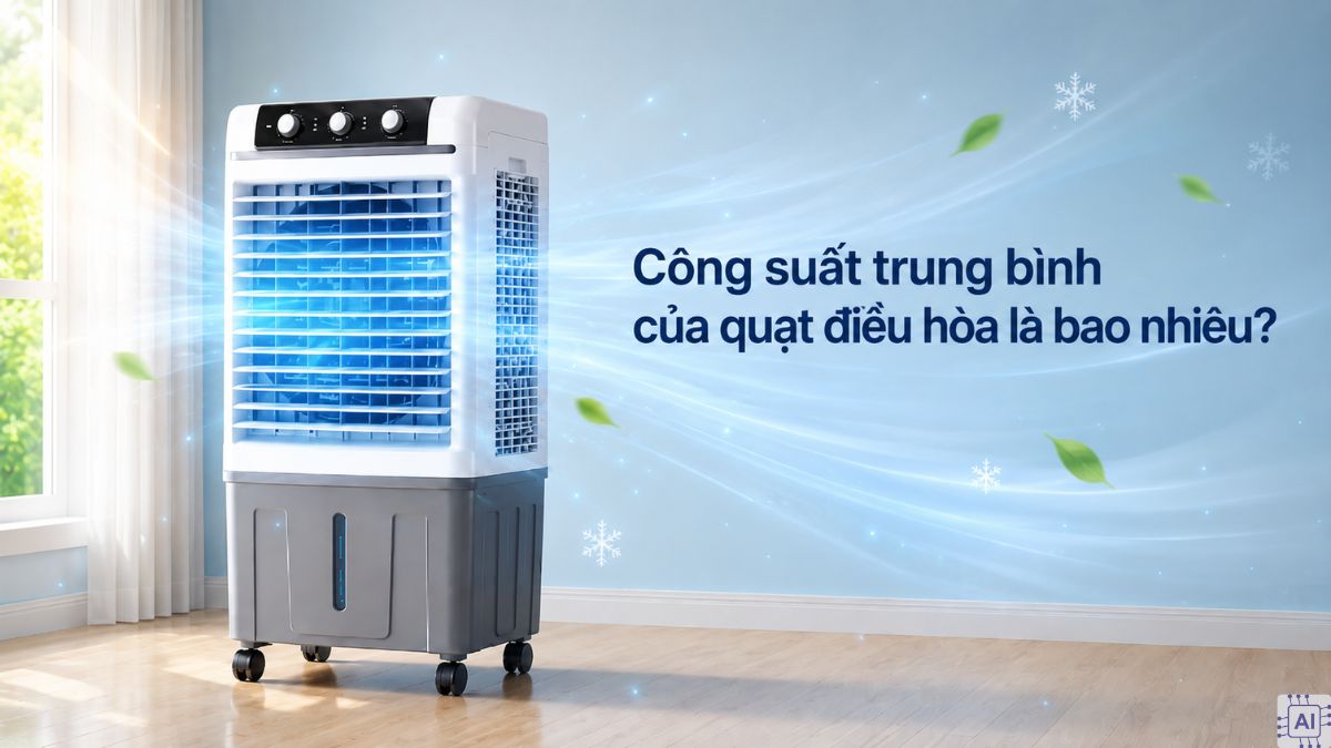 Quạt điều hòa có tốn điện không?