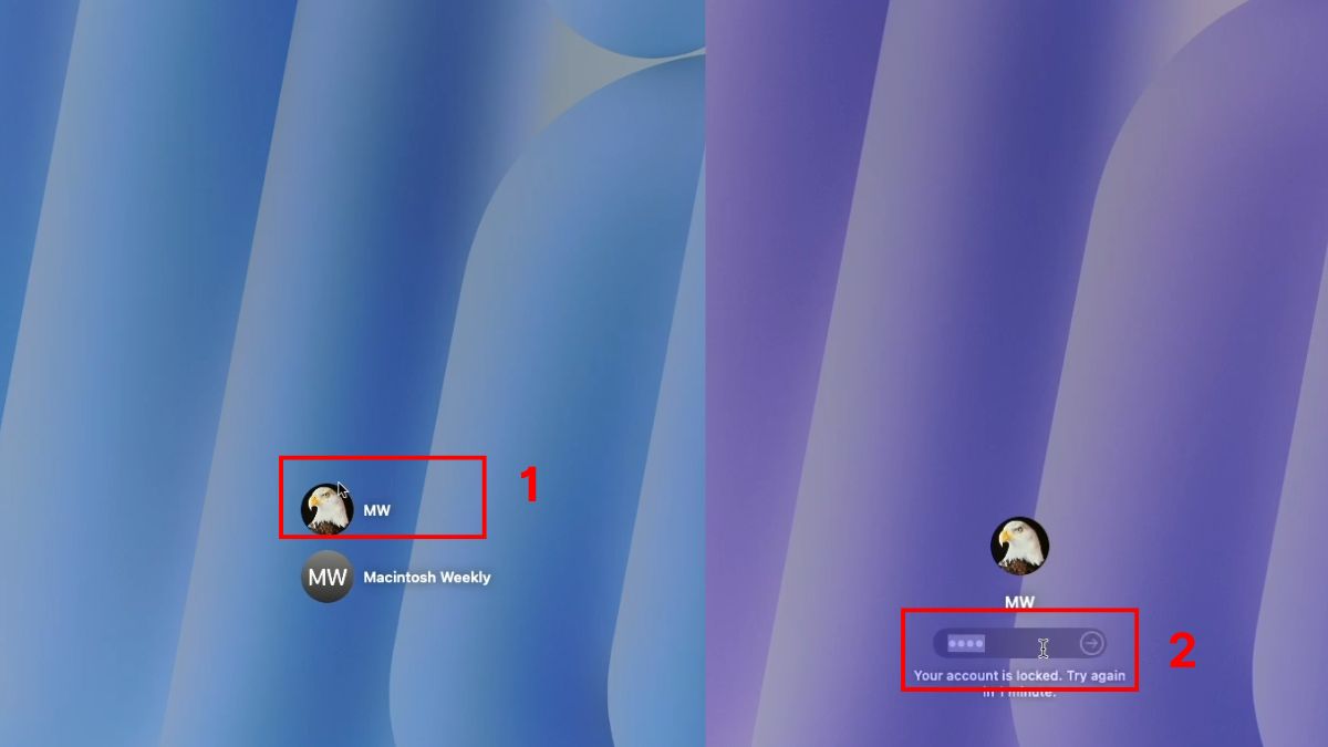 Cách lấy lại mật khẩu MacBook bằng tài khoản Admin khác