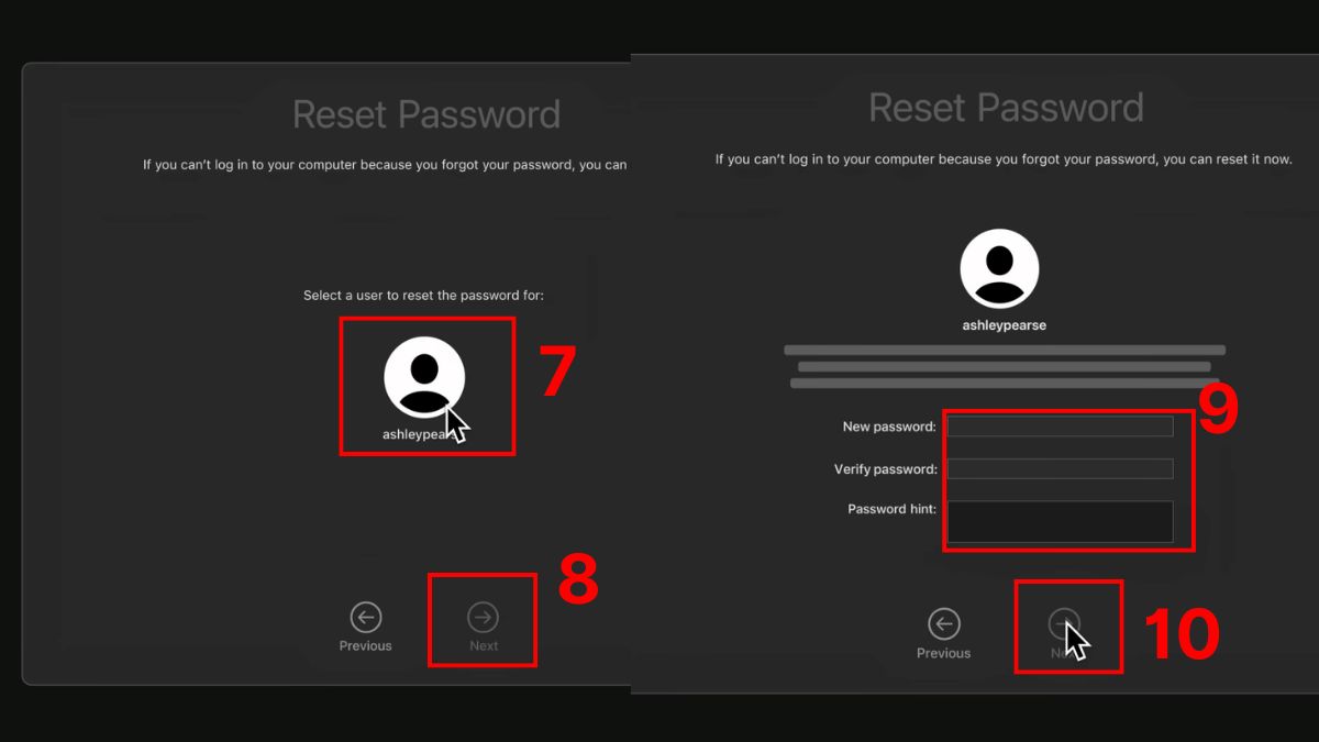 Cách lấy lại mật khẩu MacBook bằng Apple ID bước 3