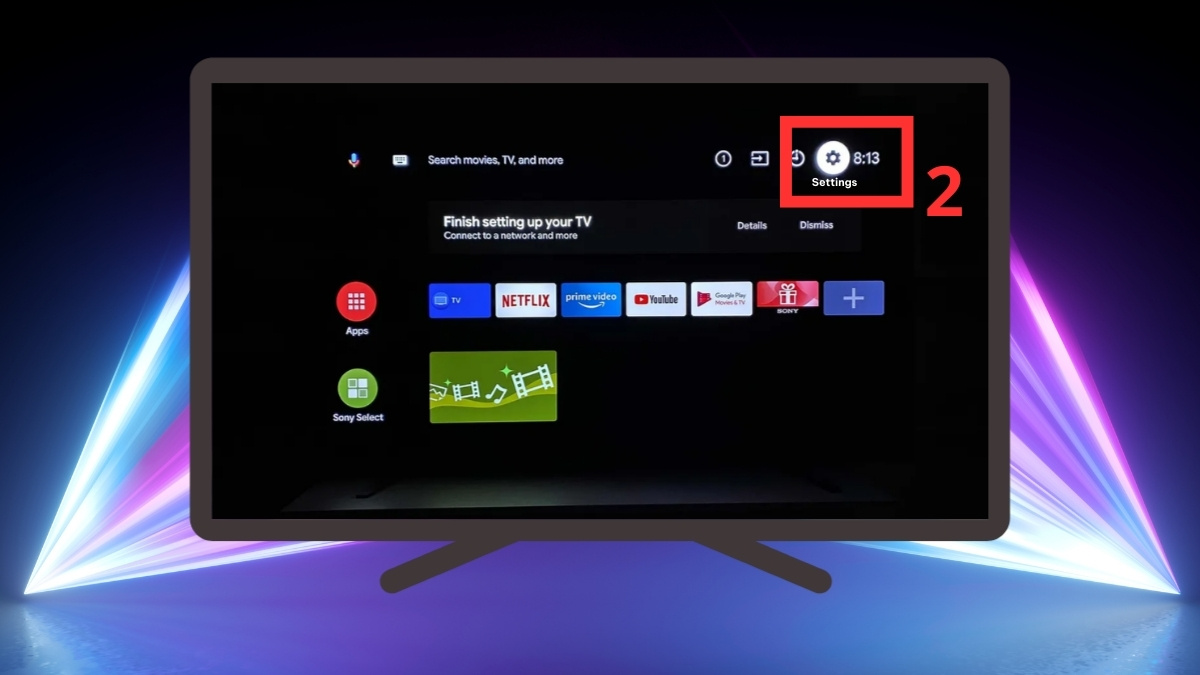 Sửa remote tivi Sony không nhận giọng nói: Kiểm tra kết nối mạng
