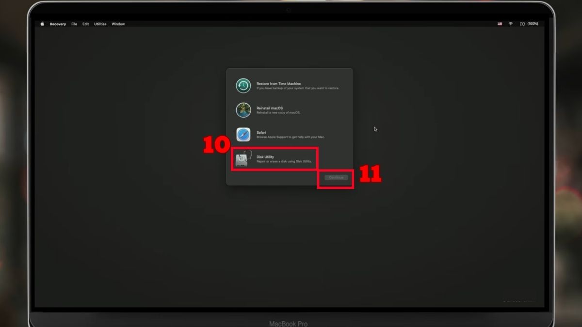 Reset MacBook trên macOS Big Sur 