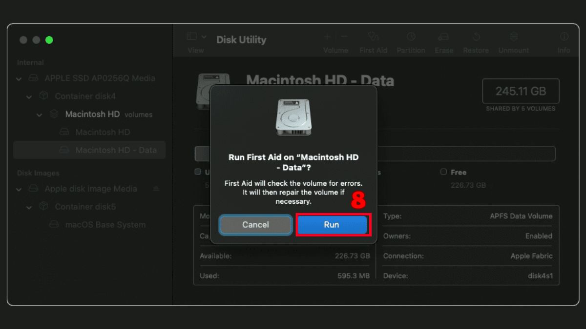 Cách xử lý lỗi khi reset MacBook