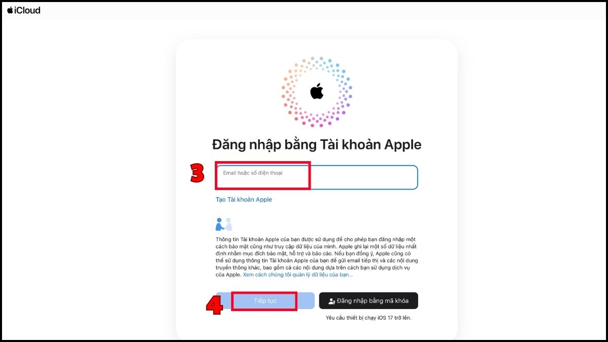 Cách xử lý lỗi khi reset MacBook