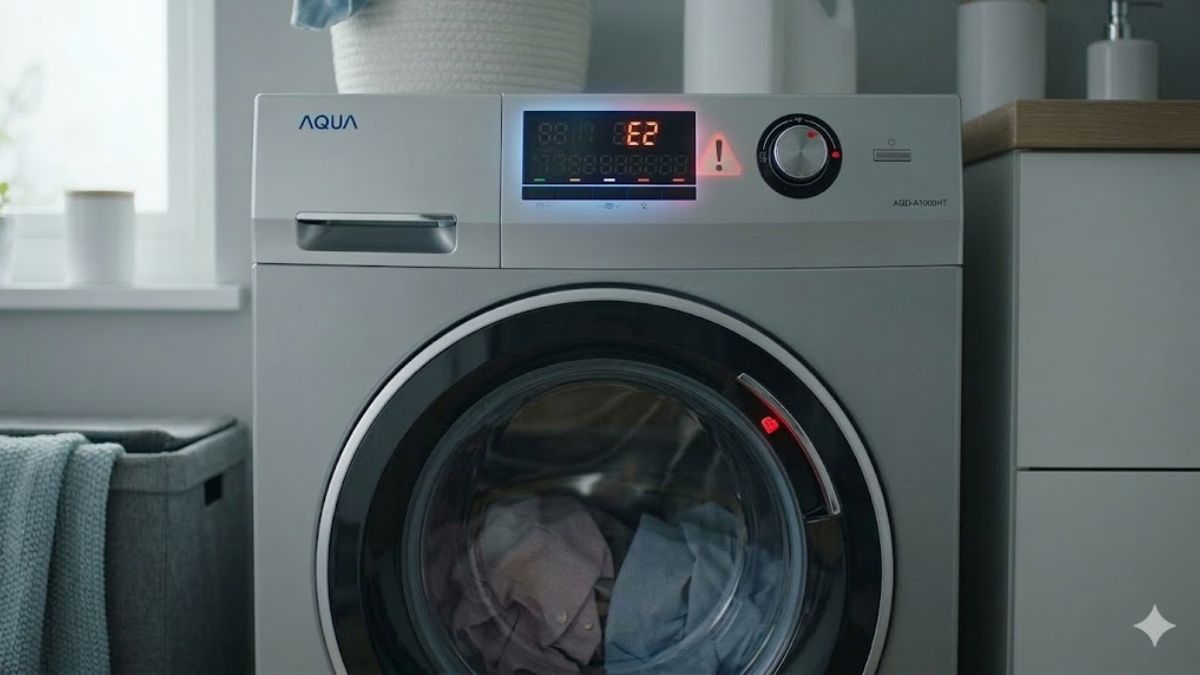Nguyên nhân cần reset máy giặt Aqua