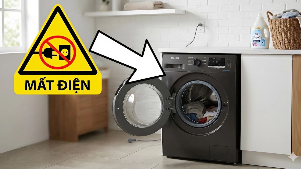 Nguyên nhân cần reset máy giặt Samsung