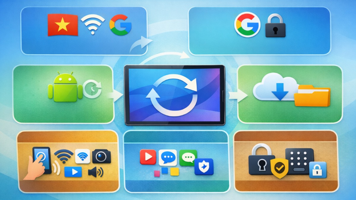 Những lỗi thường gặp khi reset máy tính bảng Lenovo