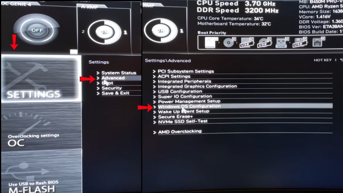 Cách bật Secure Boot trên mainboard MSI