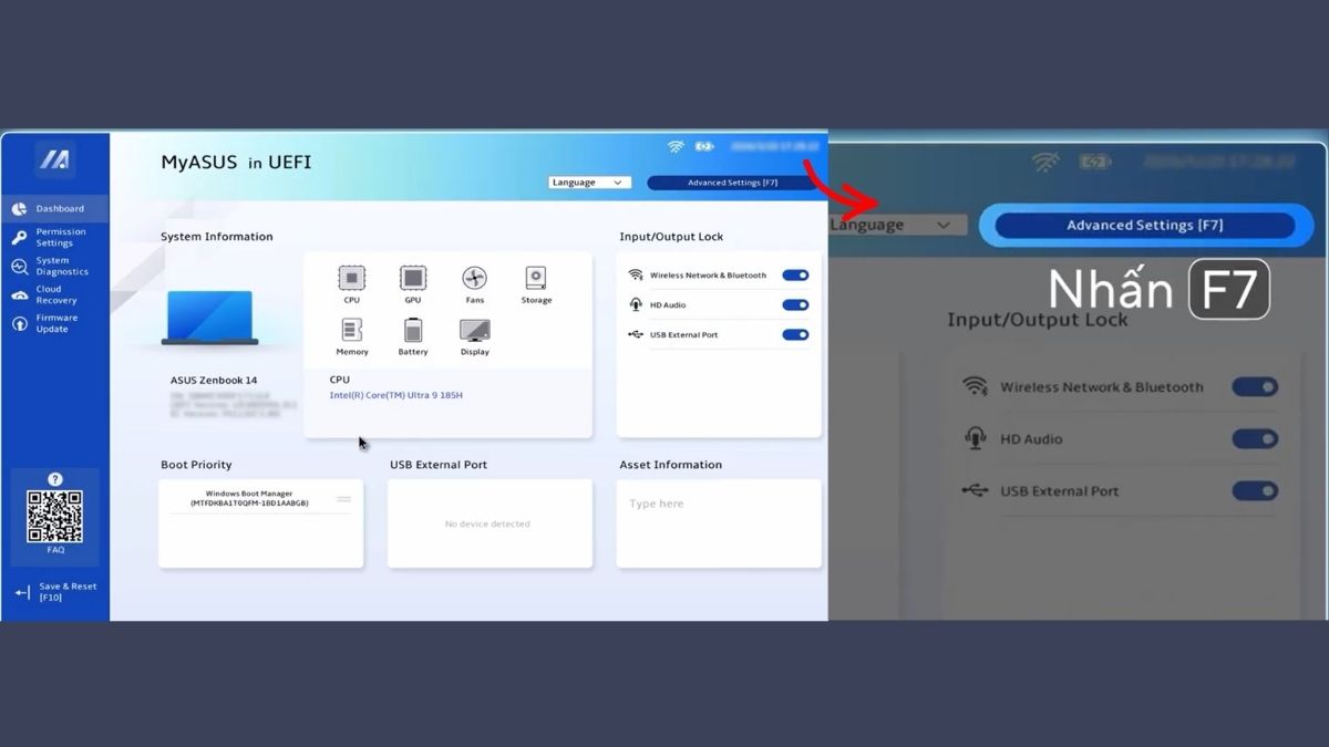 Cách tắt Secure Boot