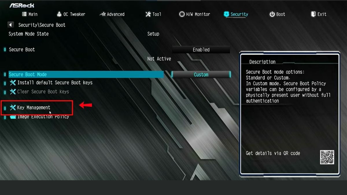 Sửa lỗi Secure Boot Violation khi khởi động