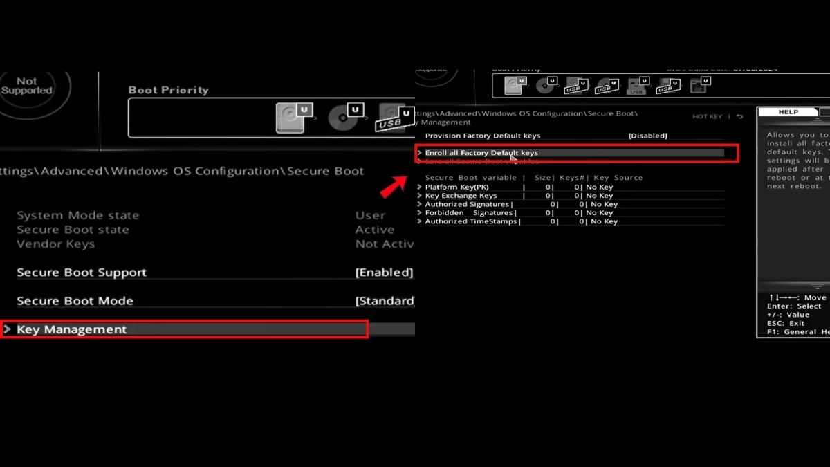 Khắc phục lỗi Secure Boot báo Off dù đã bật
