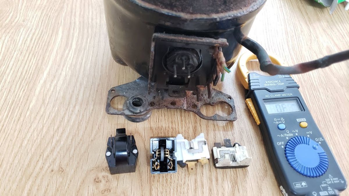 Các bộ phận chính trên sơ đồ tủ lạnh