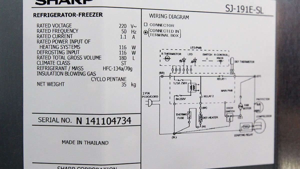 Cách đọc và hiểu sơ đồ tủ lạnh cho người mới