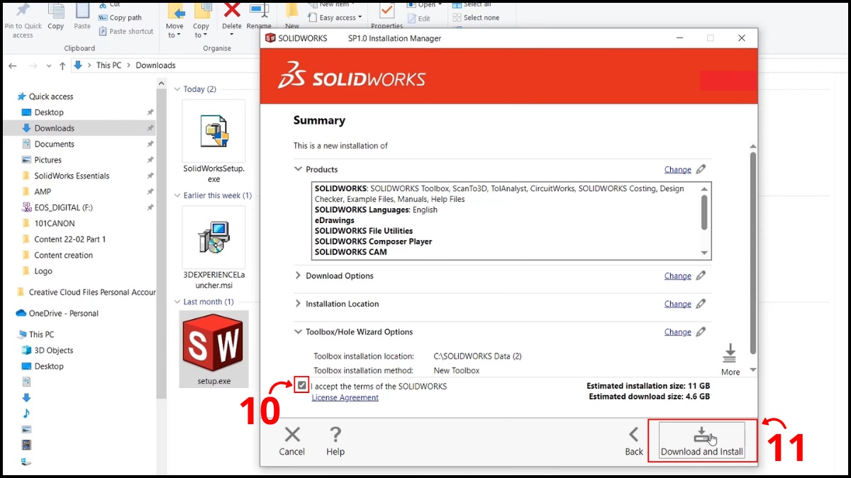 Cách cài đặt SolidWorks 2
