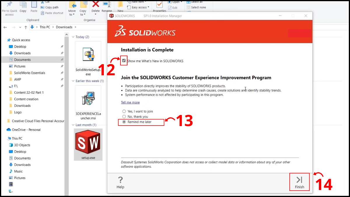 Cách cài đặt SolidWorks 2