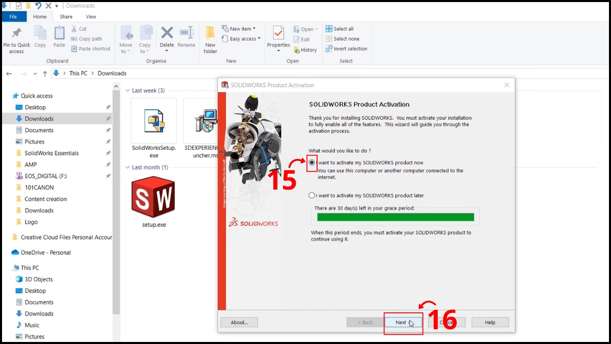 Cách cài đặt SolidWorks 5