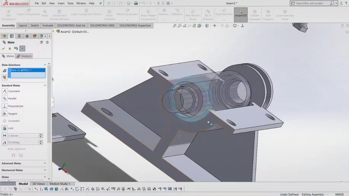Lắp ráp chi tiết (Assembly) cơ bản