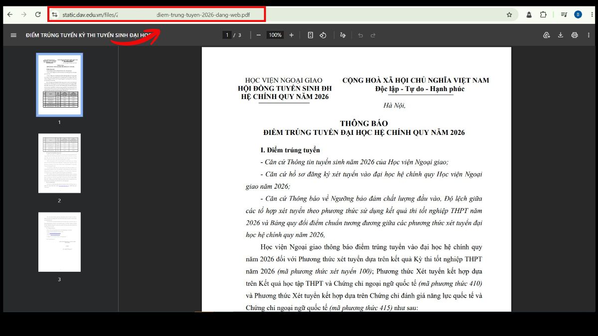 Tải file PDF từ trang web máy tính