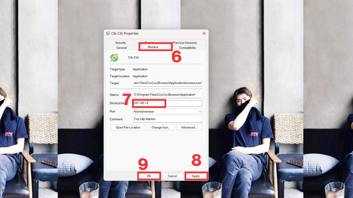 Cách tạo tổ hợp phím tắt để mở ứng dụng nhanh