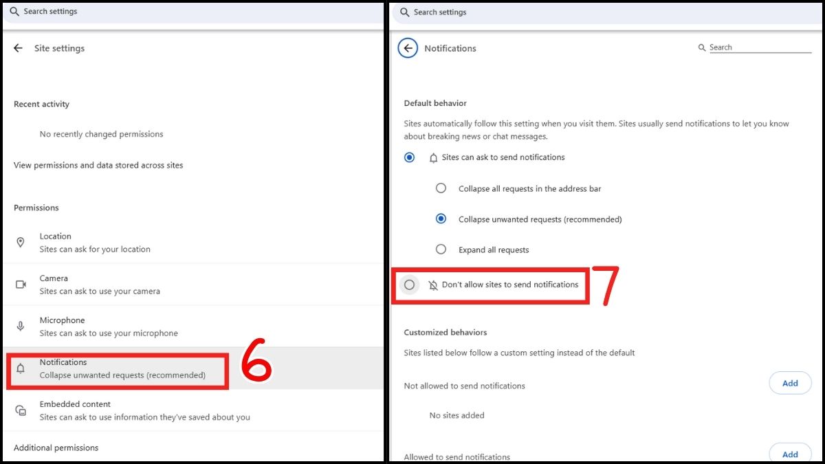 Tắt quảng cáo trên Win 10 bất lên khi mở Chrome bước 3