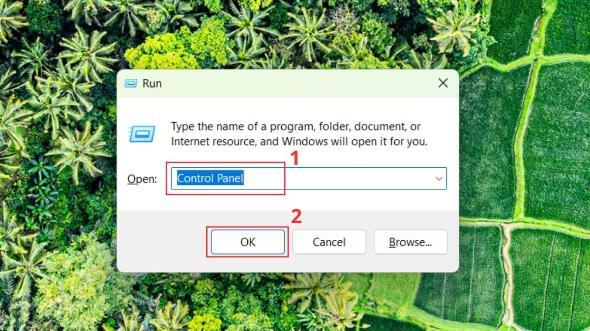 Cách tắt User Account Control Win 10 bằng Control Panel bước 1