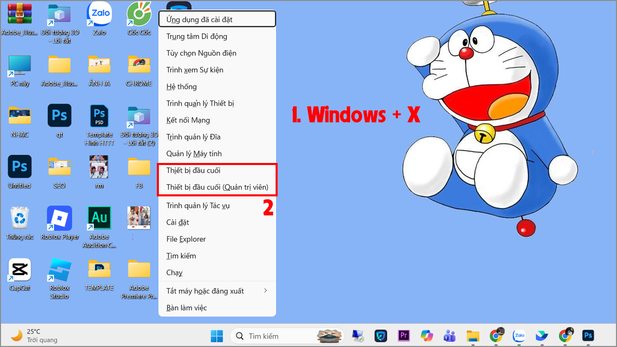 Cách mở Terminal trên Windows