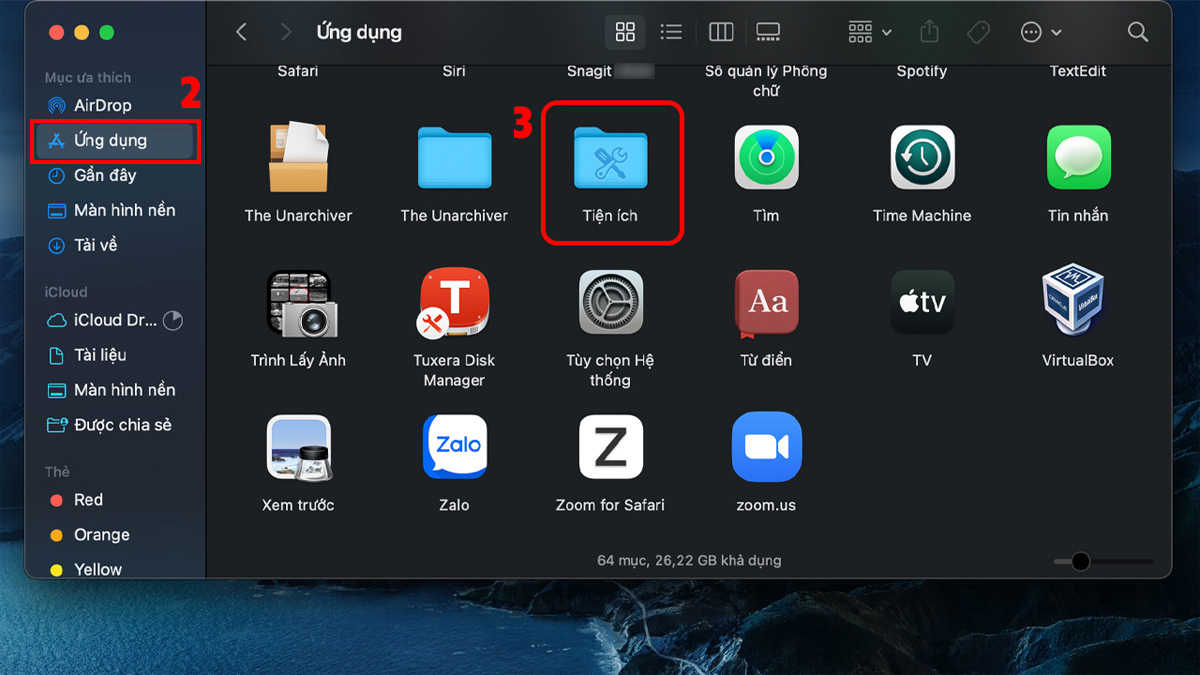 Cách mở Terminal trên macOS