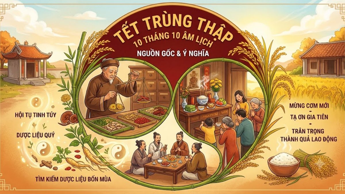 Nguồn gốc và ý nghĩa Tết 10/10, Tết Trùng Thập âm lịch