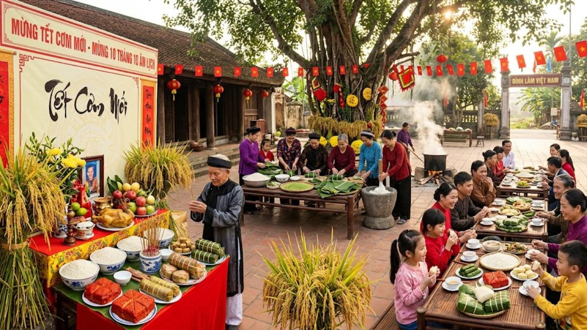 Phong tục và món ăn truyền thống ngày Tết 10/10