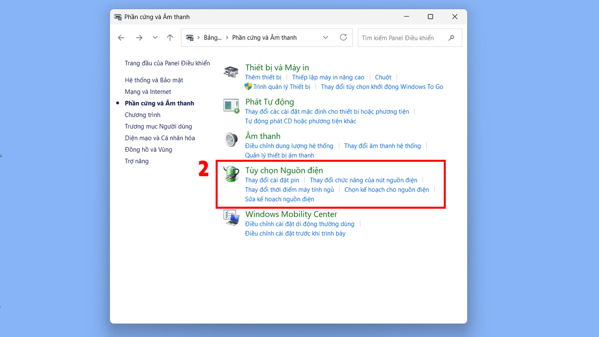 Thiết lập thao tác tắt máy tính an toàn mặc định