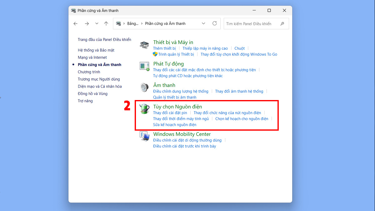 Tắt Fast Startup để tránh lỗi sau khi Shut down