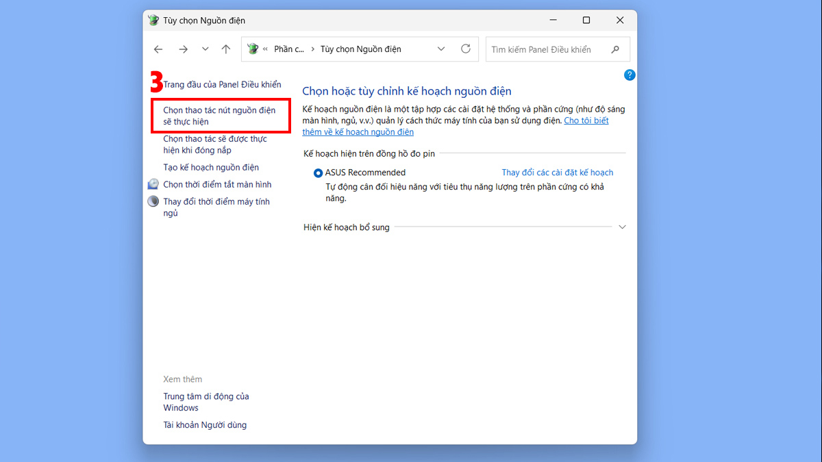 Tắt Fast Startup để tránh lỗi sau khi Shut down
